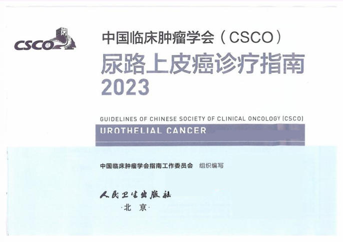 2023CSCO尿路上皮癌诊疗指南