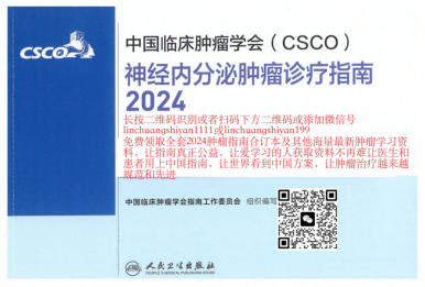 2024年CSCO神经内分泌肿瘤诊疗指南