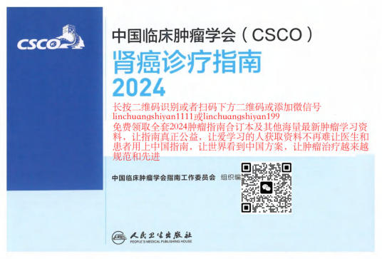 2024年CSCO肾癌诊疗指南