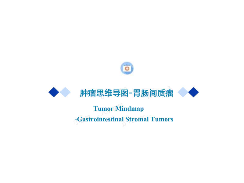 胃肠间质瘤2022年CSCO思维导图