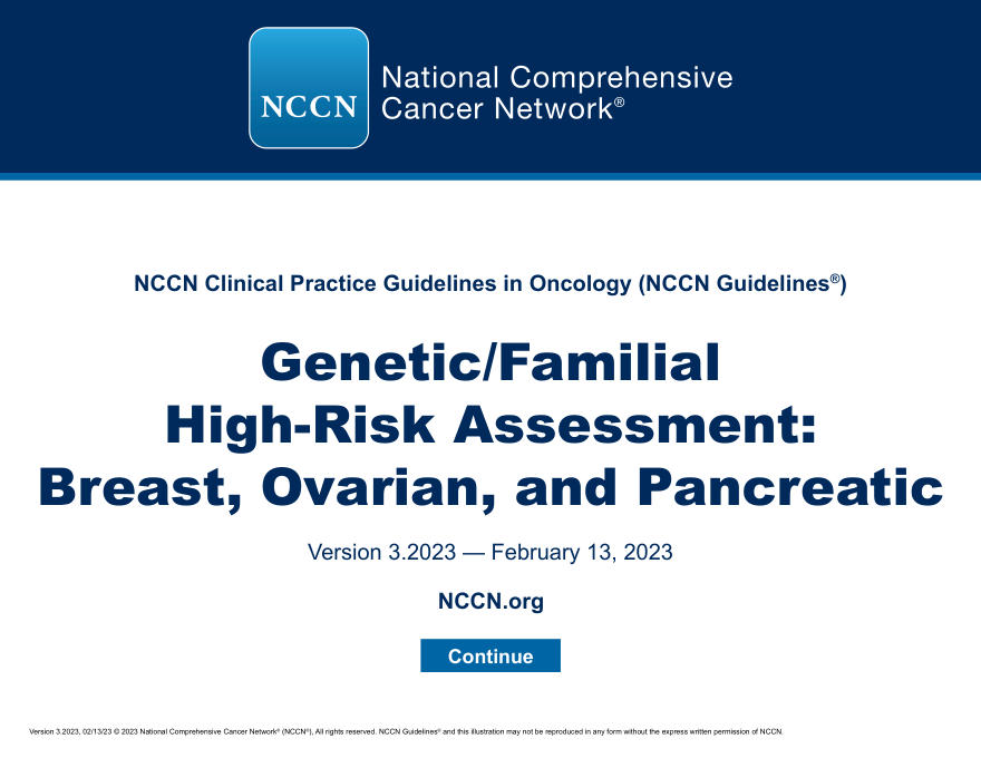 GeneticFamilialHigh-RiskAssessmentBreastOvarianandPancreatic