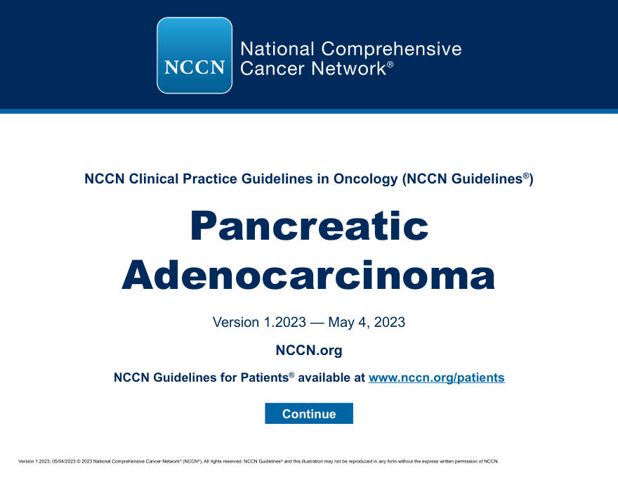 PancreaticAdenocarcinoma_2023.V1_EN