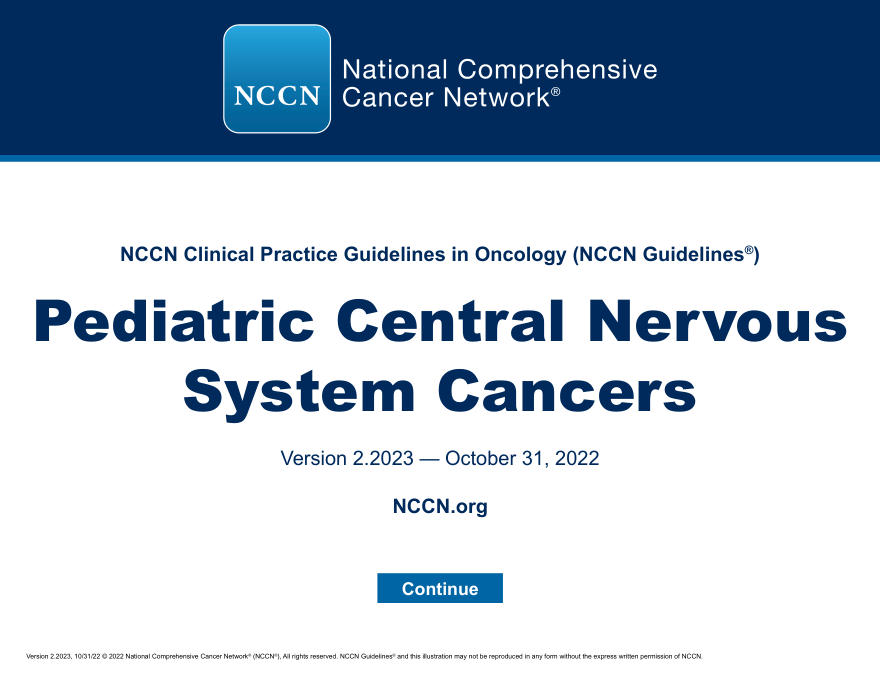 PediatricCentralNervousSystemCancers_2023.V2_EN