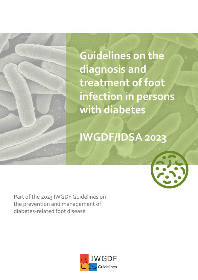 2023 IWGDF IDSA指南:糖尿病患者足部感染的诊断和治疗