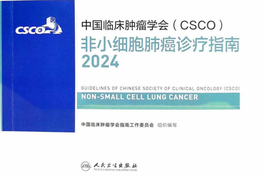 2024CSCO非小细胞肺癌诊疗指南