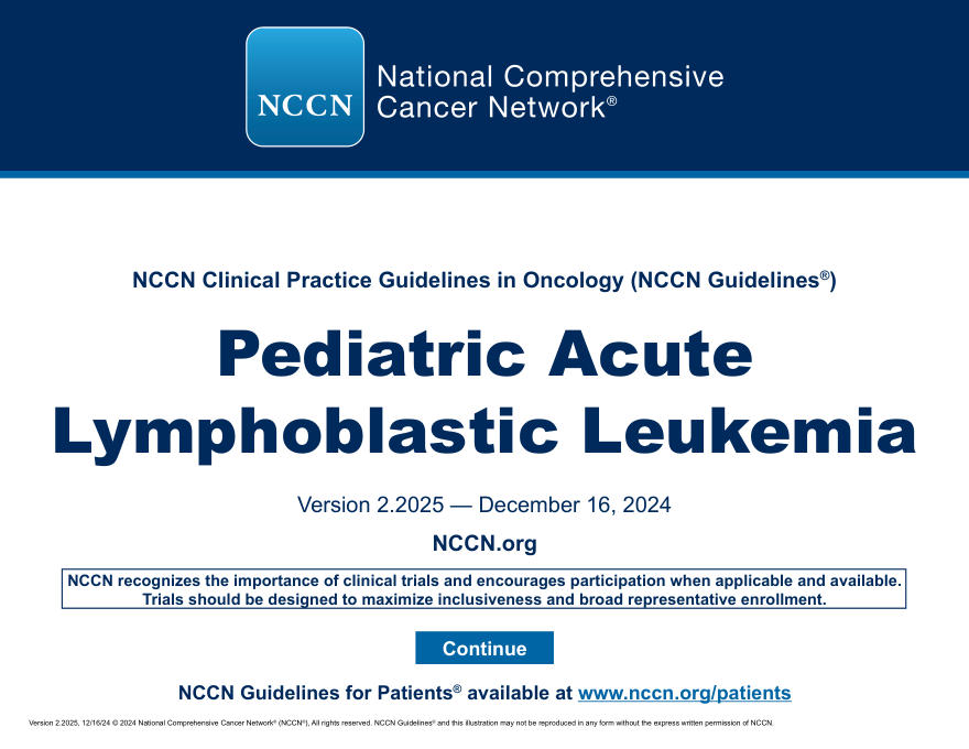 PediatricAcuteLymphoblasticLeukemia_2025.V2_EN