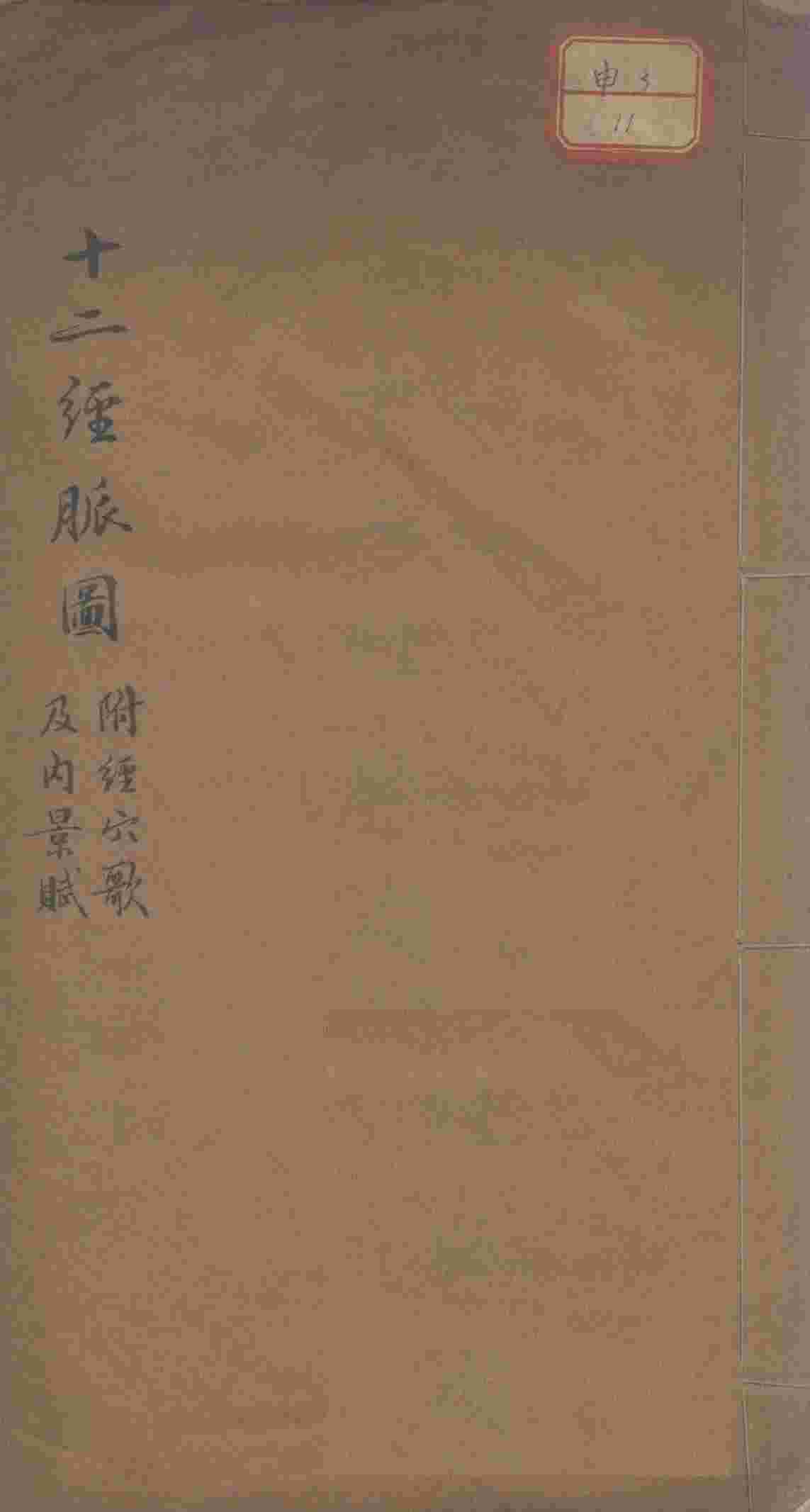 十二经脉图