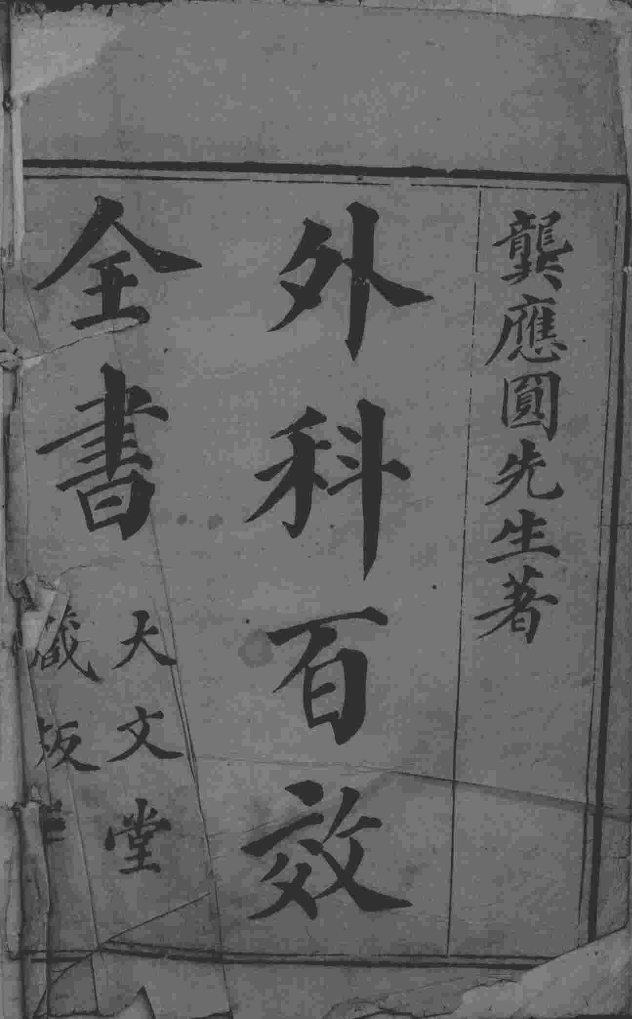 外科百效全书