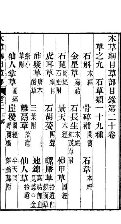 本草纲目草部第20卷PDF电子书下载中医教学-中医资料-中医医案-中医针灸-古籍珍本-中医基础-中医经典-中医-名家学术-中医男科-疾病专治-经方论治-名族医药-中医方剂-中药本草-中医拔罐-中医刮痧-推拿按摩-中医内科-中西结合-中医妇科-中医皮肤-中医医话-中医外科-中医儿科-中医儿科-海外中医-特色疗法-中医骨伤-中医四诊-中医养生阁