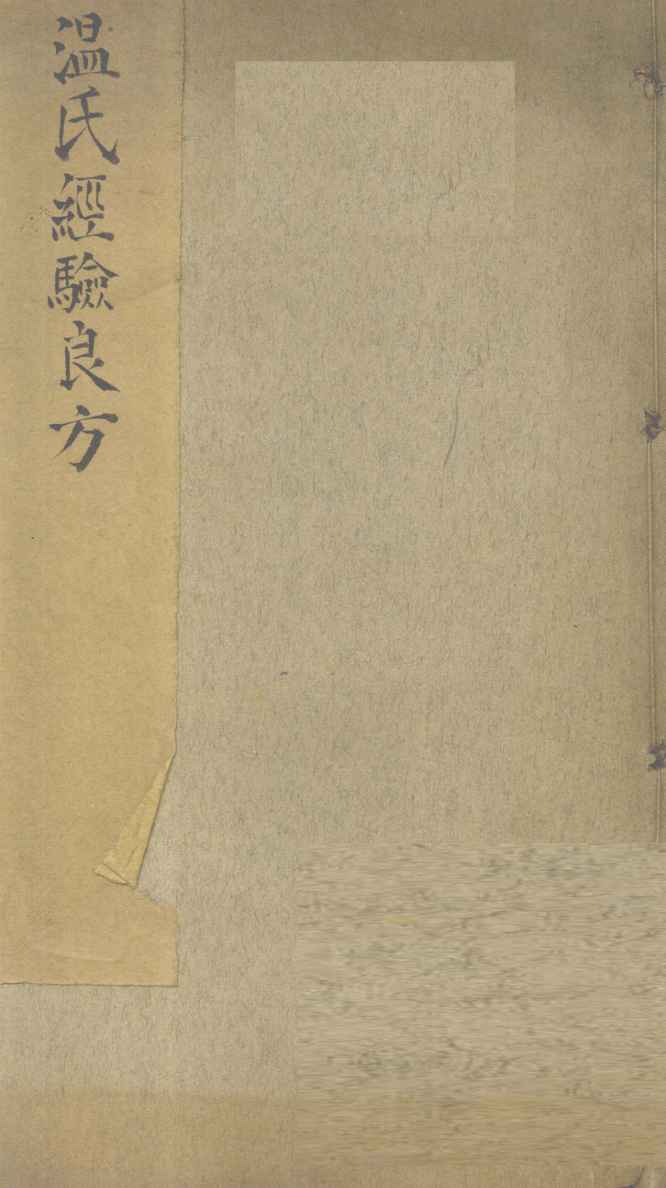 温氏经验良方