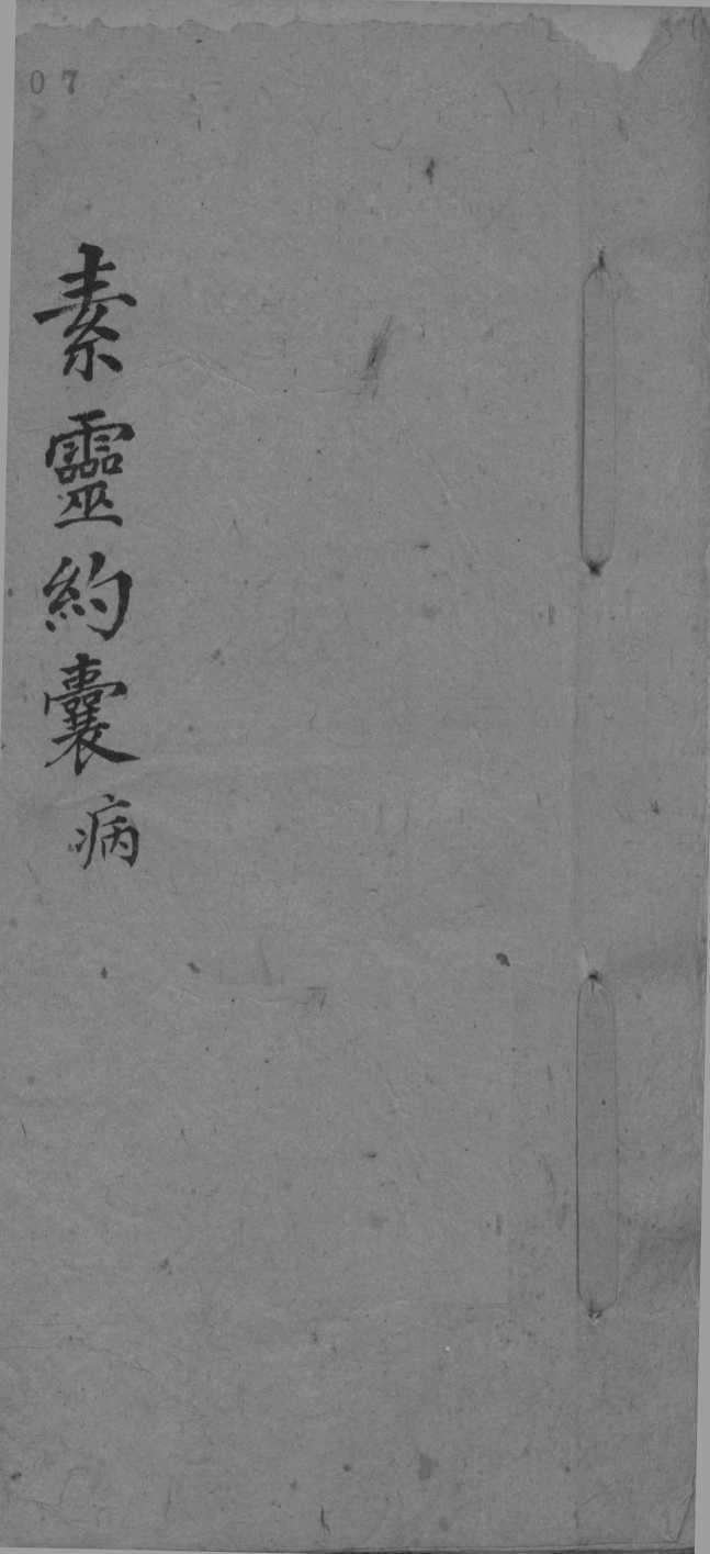 素灵约囊病