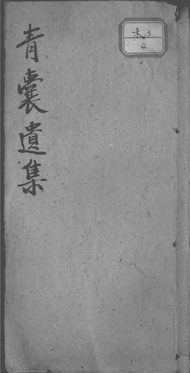 青囊遗集眼科阐奥